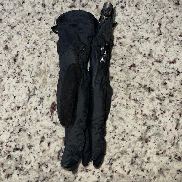 Thinsulate Nylon Ski Gloves 40 Gram Size XL Black Winter Fleece Warm Mens Snow - Picture 4 of 7